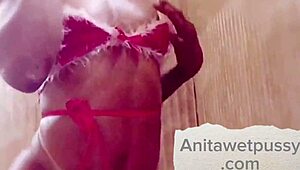 Hey, wanna watch me tease my hairy pussy in the staff room?!