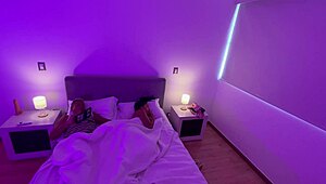 Hey, Stepmom Shares Bed and Takes Anal Action Behind the Scenes