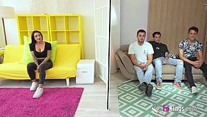 Spanish Babe Nelia Estrada Milks Cocks Dry