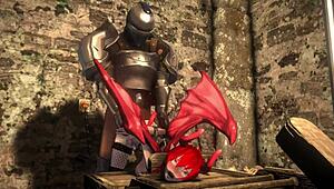 Succubus and knights, ever seen this wild 3D hentai gangbang?