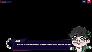 Swimming in Cum with Muscular Jocks in Outdoor Studio Demo