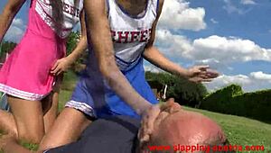 Face Slapping Session with a Dominant Twist