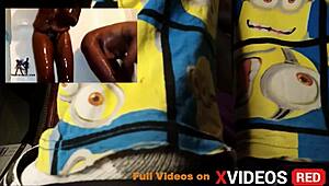 Thot in Texas - Sexy Ebony Hood Vibes in Homemade Clip