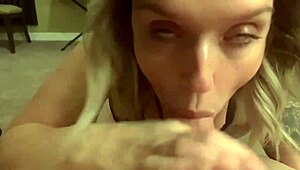 Wife Sucks Cock To Cumshot!