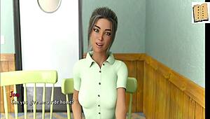 Being a Dik Chick Route 1 with Big Tits Anime Teen