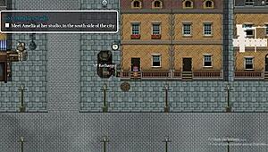 petite detective girl investigates missing dancer in steam city anime game