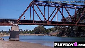 Big ass Asian milf Bryiana Noelle reveals perfect body at photoshoot