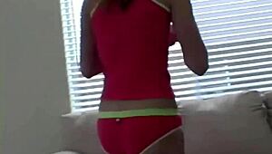 Blonde Amber Teases Sexy Body in Backstage Photoshoot