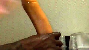 i love sliding this long gay dildo into my bubble butt