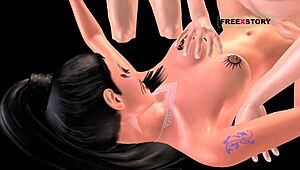 Intense Tamil Story of Indian Girl in Animated Threesome Porn