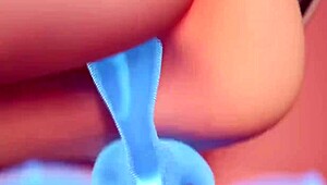 Futa echo roughly fucks mercy's ass in 3d hentai