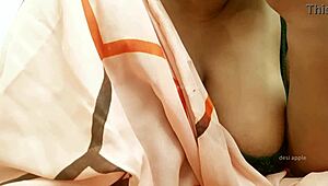 Young and seductive Indian university woman