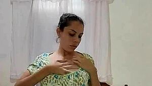 wow! hope you like my small tits and big ass masturbation show!