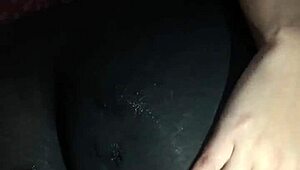 amiga sneaks over while her boyfriend works