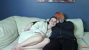 hey, this kinky babe's all tied up and getting whipped 😈