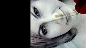 European Homemade Facial Session With Mature Hungarian Milf.