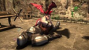 Succubus and knights, ever seen this wild 3D hentai gangbang?
