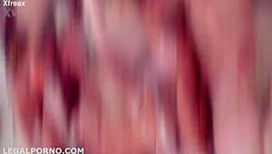 Karry Cherry Experiences Intense Dp With 3 Swallows And Gaping In Rough Double Penetration!