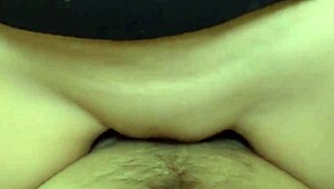 The babe moans loudly as her pussy grips the throbbing cock, leading to a massive cum explosion.