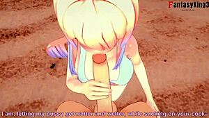 Kokomi's Bikini Adventure In Genshin Impact Anime Game