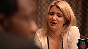 Rome Major Deep Fucks Layla Price in Restaurant VIP Zone