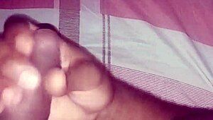 why watch this teen masturbating and cumming hard?