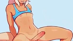 Shemale Compilation 3: Anime Hentai with Monster Cock and Small Tits Action