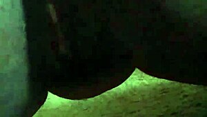 Ebony woman fucks black cock passionately, her pussy wet and eager