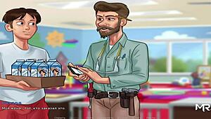 Summertimesaga exhausted giving her milk e1 86