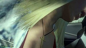 In GTA 5, I picked up a hooker in the car and had sex with her in first person