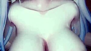 Babe Rides You Hard in VRChat, Filling Tight Pussy with Cum