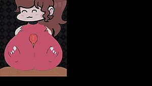 Girlfriend plays soft game