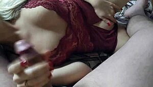Blowjob and Sex Cumshot Inside with Amateur Homemade Intensity
