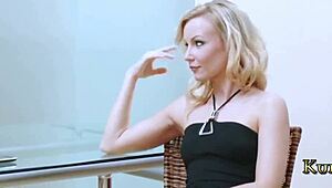 Naughty Hot Blonde Slut Gets Fucked Hard With Facial Cumshot