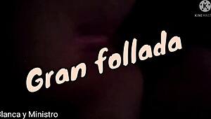 una follada intensa con corrida dentro de la milf