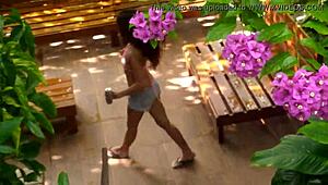 Milf lady enjoys anal assfucking in orgy with fans