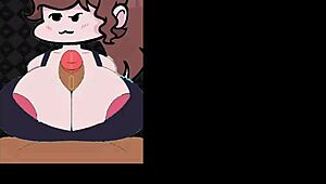 Girlfriend plays soft game