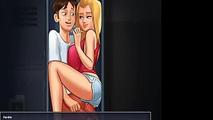 เย็ด Roxxe ในล็อคเกอร์ช่วง Summertime Saga 😈