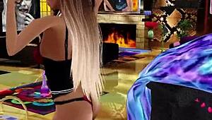 この3Dストリッパーが服ビリビリ脱ぎ捨てるの見ろ 😍🔥