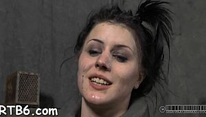 Punishing Beauty's Pussy Roughly In POV Bondage