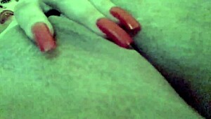 Blonde Latina Masturbates to Orgasm