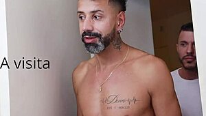 Gay Couple Swaps And Invites Neighbor For Fun!