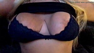 Blonde Latina Masturbates to Orgasm