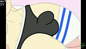 Mei's wet dream got me all hyped in this hentai clip! 😜