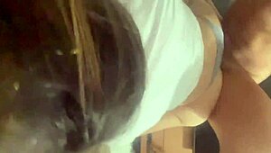 amateurs in cowgirl position with handjob and riding