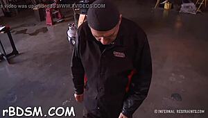 Rough slave endures pov blowjob and fucking