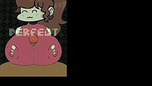 Girlfriend plays soft game