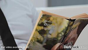 Emma Starletto pervertida fodida duro pelo segurança de pauzão em ação interracial selvagem