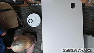 police officer fucks the attempted thief?