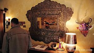 Tarot reading turns into pussy fucking with Lexi Lore and Quinton James.